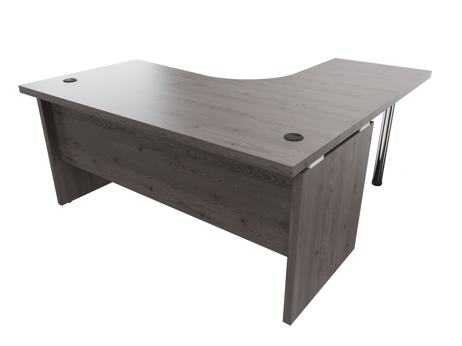 C5671600_800 x 1600_600 L alakú asztal csőlábbal